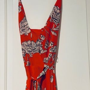 Yumi Kim wrap silk maxi dress